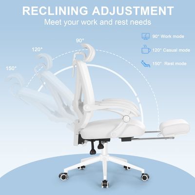 Executive High Back Office Chair met 360 draaien en verstelbare 2D Lumbal Support