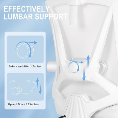 Executive High Back Office Chair met 360 draaien en verstelbare 2D Lumbal Support