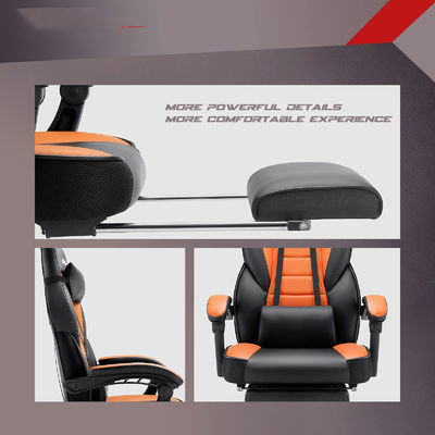 ALINUNU Racing Style Gaming Chair Office Computer Chair Gaming met voetensteun en hoofdsteun