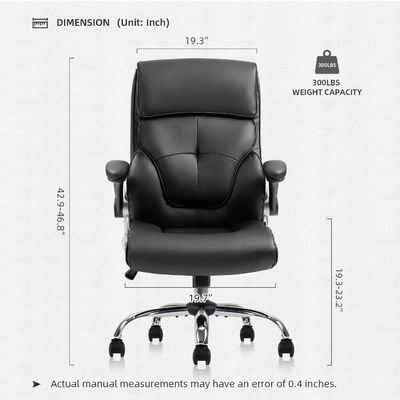 Gepersonaliseerde kleur hoge rug lift stoel Linnen stof Executive Office stoel voor Home Office