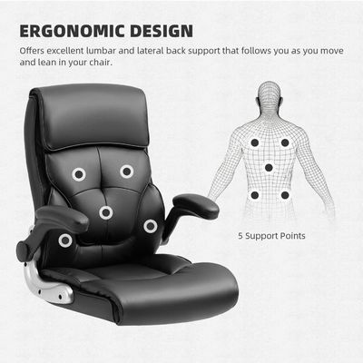 Gepersonaliseerde kleur hoge rug lift stoel Linnen stof Executive Office stoel voor Home Office