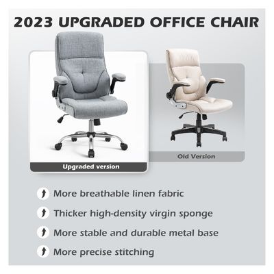 Moderne design stijl hoge rug Computer stoelen met lumbale steun Lift stoel