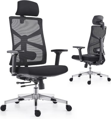 Solid Back High Back Computer Desk Chair met adaptieve rugleuning en Y Mail Packing