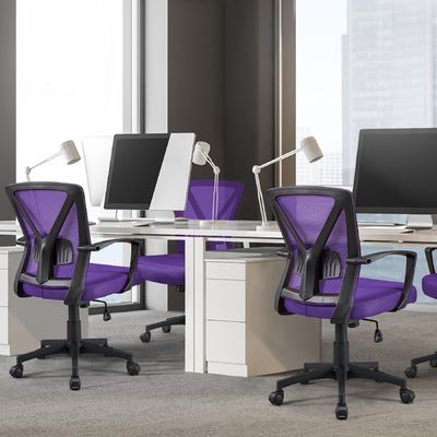 3 Gas Lift Ergonomische kantoorstoel met op maat gemaakte kleur en verstelbare lumbale steun