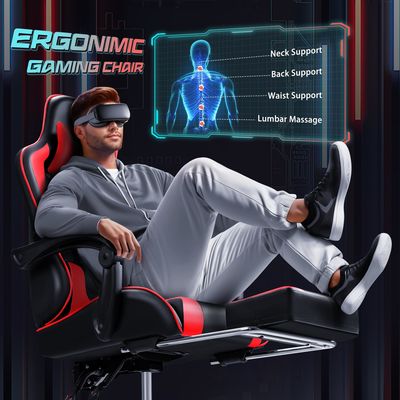 Moderne design ALINUNU Gaming Chair met massage lumbale steun en 360 draaiende stoel