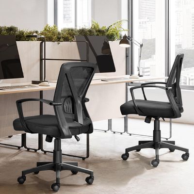 Ergonomische kantoorstoel met aangepaste kleur en verstelbare lumbale steun