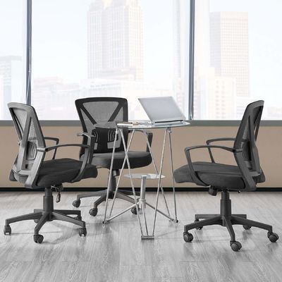 Ergonomische kantoorstoel met aangepaste kleur en verstelbare lumbale steun