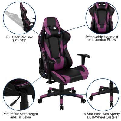 Racing Office Ergonomische Computer PC Verstelbare Draaiende Stoel door ALINUNU Modern Design