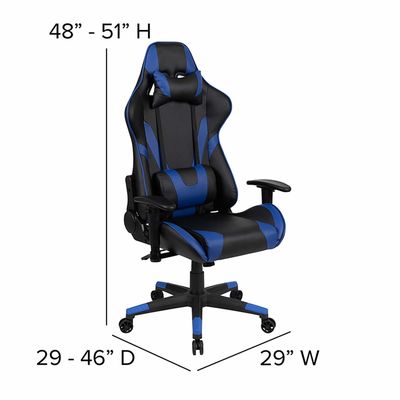 Moderne gaming stoel 360 draaibaar/hoogteverstelbaar/leunstoel voor comfort en prestaties