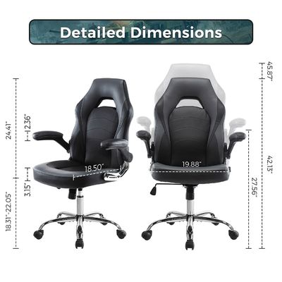 ALINUNU WhFactory Ergonomische Home Racing Gaming Chair voor een moeiteloze spelervaring