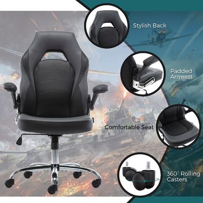 ALINUNU WhFactory Ergonomische Home Racing Gaming Chair voor een moeiteloze spelervaring