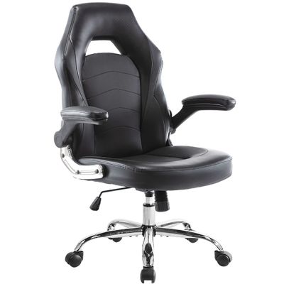 Synthetisch lederen draaiende stoel ALINUNU Ergonomische computerspelstoel voor thuisraces