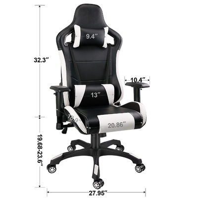 Moderne design High Back PU Leer Draaibare Racing Gaming Stoel voor uw van ALINUNU