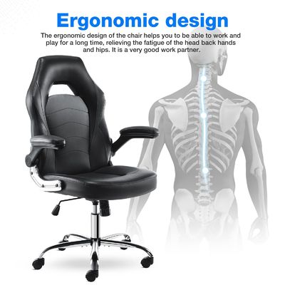 Ergonomische Racing Gaming Chair ALINUNU Direct Swivel Computer Chair met Lumbal Support