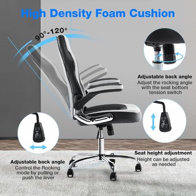 Postverpakking ALINUNU Ergonomische racespelstoel met lumbale steun Aanpasbare kleur