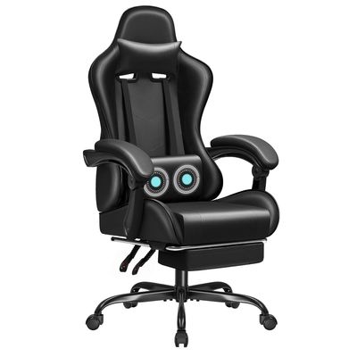 Massage Lumbal Support Gaming Chair met 360 draaiende stoel 18,5 &quot;D x 23,61&quot; W x 50,4&quot; H