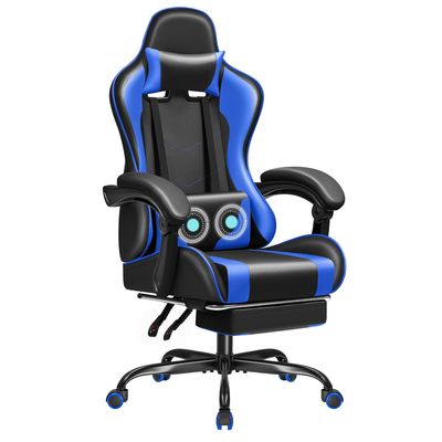 ALINUNU Gaming Chair Ergonomisch ontwerp met massage lumbale steun en 360 draaiende stoel