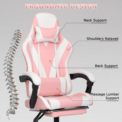 Verbeter je spelinstelling met ALINUNU High Back Gaming Chair 360 Rotating en Footrest
