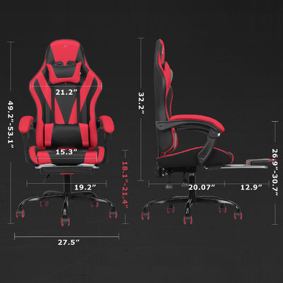 ALINUNU Direct High Back Gaming Chair met voetsteun in aangepaste kleur en aluminium