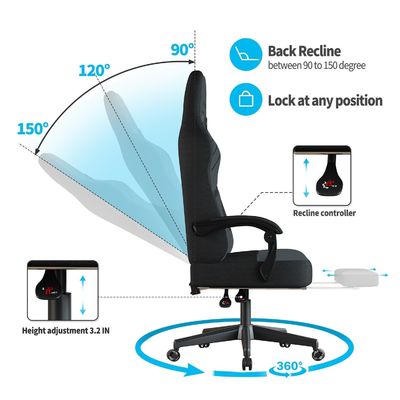 Verbeter je gaming ervaring met onze ergonomische computer gaming stoel Mail Packing