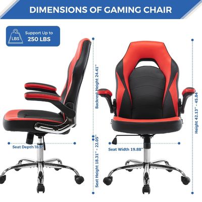 Draaibare stoel, op maat gemaakt, ergonomische speelstoel met ruggengraat van ALINUNU