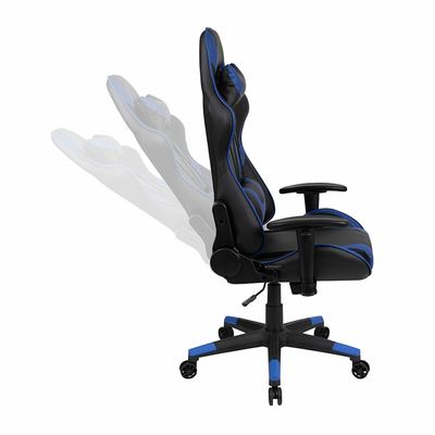 ALINUNU Moderne design gaming stoel met verstelbare draaiknop en 280 pond capaciteit