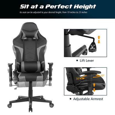 Modern ontwerp ijzeren metalen computerspeelstoel voor kantoor ergonomische speeltjesstoelen