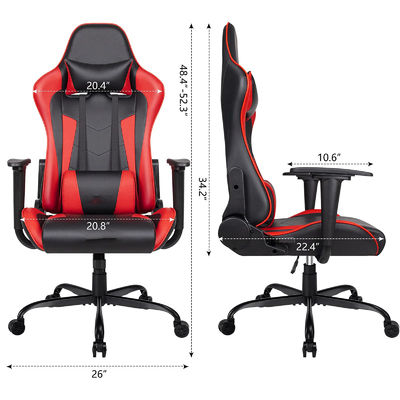ALINUNUCustomiseerde service ergonomische racespelstoel verstelbare hoogte en hoge rug