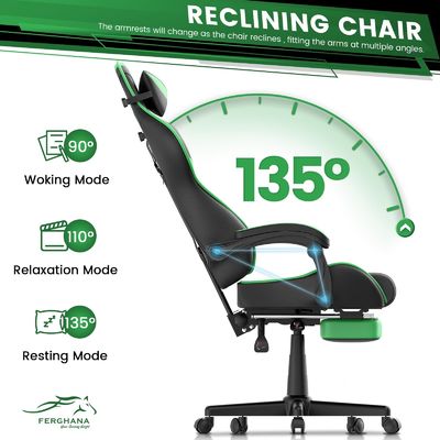 Moderne 360-draaiende/hoogteverstelbare speelstoelen voor volwassen tieners
