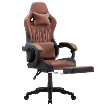 Draaiende stoel ALINUNU High Back Gaming Stoel Lederafdeling Stoel Racing Executive Ergonomisch