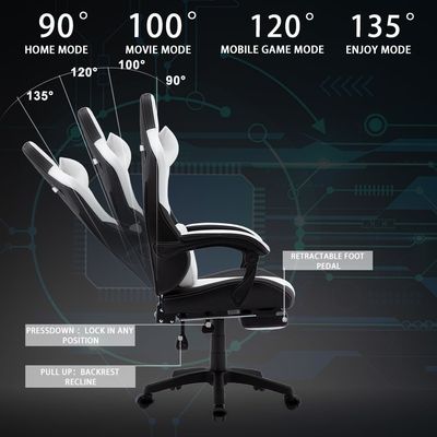 Postverpakking Spelstoel ALINUNU High Back Computerstoel Racing Executive Ergonomisch
