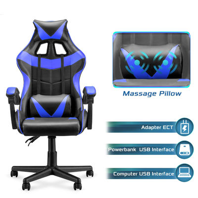 3 Gas Lift High Back Racing Gaming Chair met moderne ontwerpstijl en lumbale steun