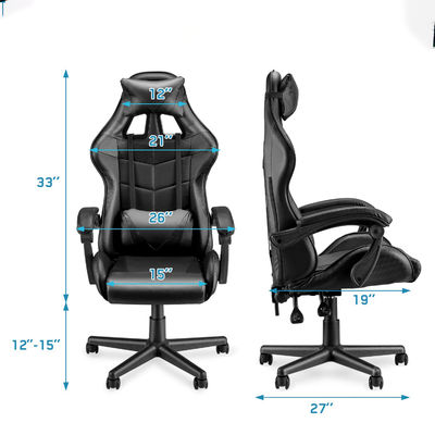 35.2 lbs Item Gewicht Racing Gaming Chair met Lumbal Support High Back Ergonomisch ontwerp
