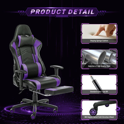 Direct High Back Ergonomische Spelstoel met Voetsteun Verstelbare Computer Racing Stoel