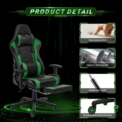 Ergonomische computer races stoel 300 pond maximaal gewicht aanbevolen