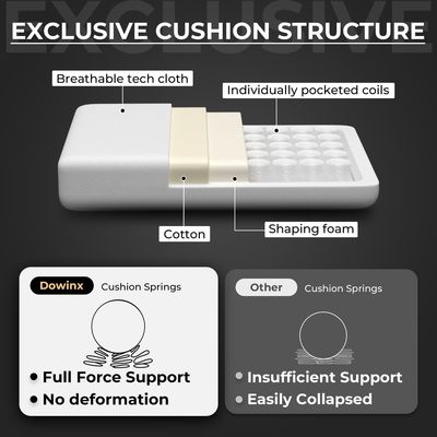 Custom kleur verstelbare ergonomische gamer stoel met massage lumbale steun en voetstaand