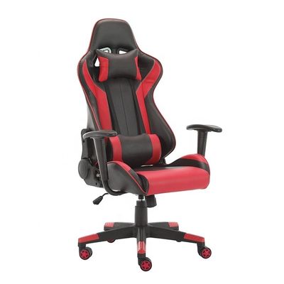 Synthetische lederen stoel 2022 met wielen PC gamer racestijl