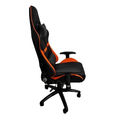 Verstelbare draaiende hoge achterkantoorstoel voor gamers Racing Style Lederen moderne stoelen
