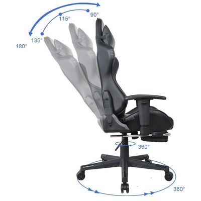 PC Gamer Racing Style Executive Chair Genuine LEATHER Comfortabele gaming kantoor stoel