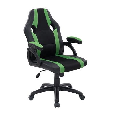 Videogame stoelen Ergonomische kantoorstoel met synthetisch leer en geheugenfoam