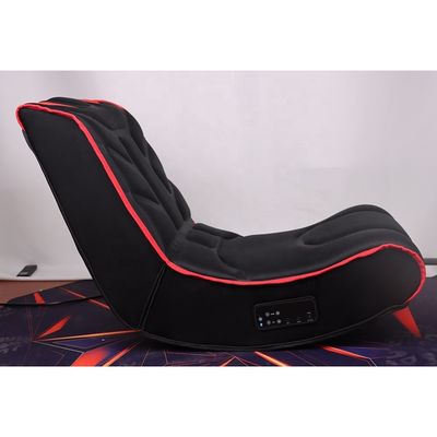 Opvouwbare ergonomische rocker racespelstoel met ingebouwde luidsprekers 17x31.5x31.5 inch