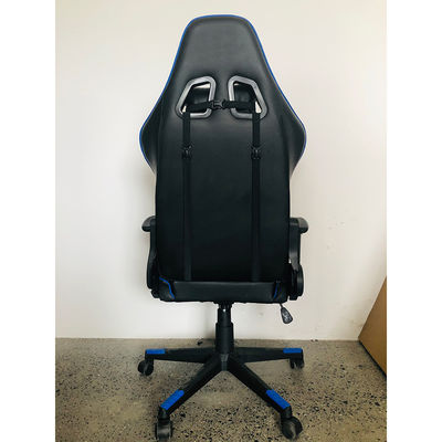 Verstelbare 2d armsteun Racing gaming stoel met synthetisch leer en Racing ontwerp