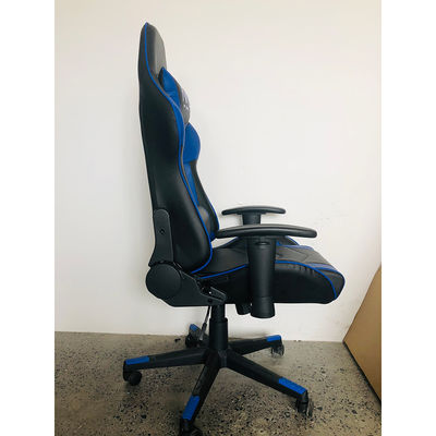 Verstelbare 2d armsteun Racing gaming stoel met synthetisch leer en Racing ontwerp