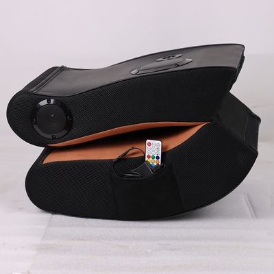 Kelder RGB LED PU leer computer kantoor gamer gaming stoel met lichten en luidsprekers