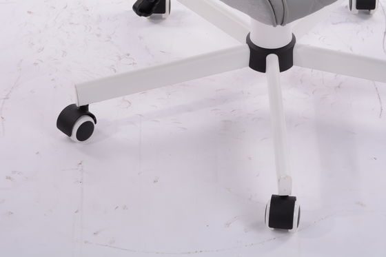 320 witte Kd metalen sterrenbasis draaibare ergonomische luxe kantoorchefstoel met gaslift
