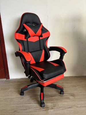 Modern Design Racing PC Computerspelstoel met voetensteun en hoofdsteun