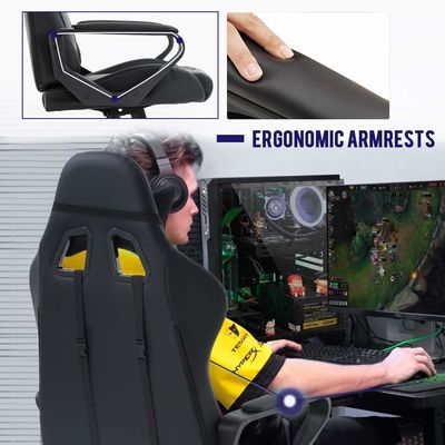 Achter Computer Racing Chair voor vrouwen Mannen 31 pond Item Gewicht Nylon Frame Materiaal