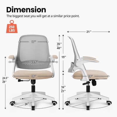 NEC Desk Computerspelstoel met Executive Ergonomic Lumbal Back Support Draaiende stijl