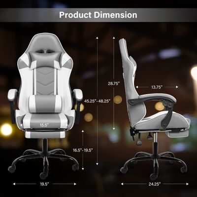Ergonomische rugleuning voor kantoorcomputers en videogames