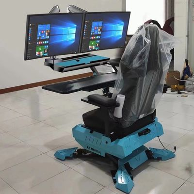 Metal Cockpit Workstation Recliner Gaming Computer Chair met ontwerp met nul zwaartekracht